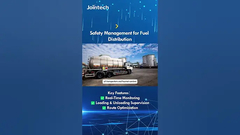 Smart Fuel Transport. Real-time monitoring, diefstalpreventie en meer! #FuelTransportation #Jointech