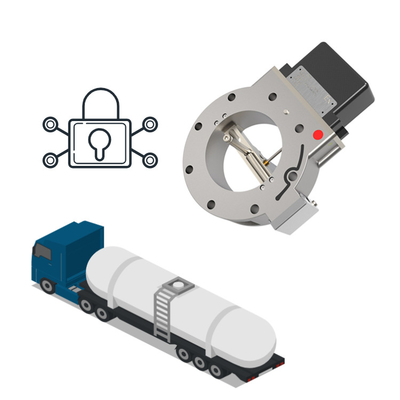 Oil Tanker Anti Fuel Theft Device Transportation Monitoring Fuel Tank Lock