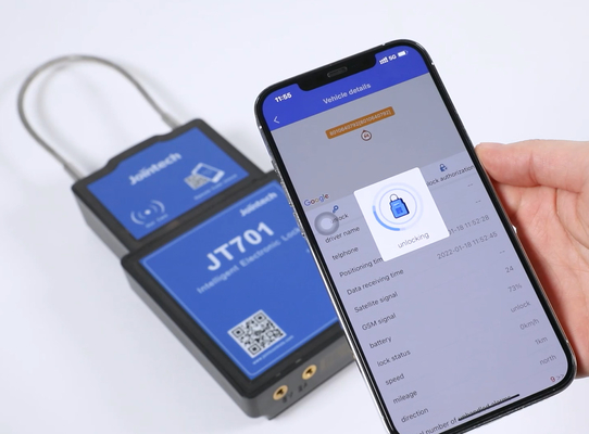 JT701D E-seal GPS GSM Lock Asset Tracking Electronic Seal Jointech GPS Lock For Container Cargo Safety