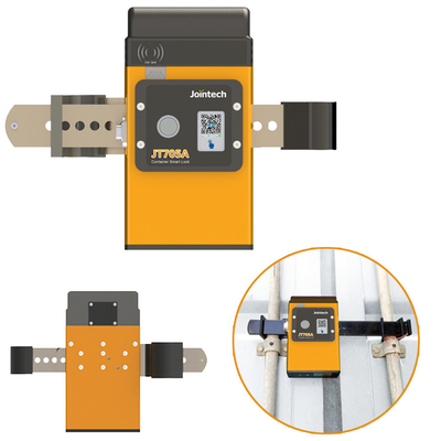 SmartGuard 4G-XT Heavy-Duty GPS E-Seal. IP68 waterdicht & Tamper-proof Container Lock met real-time tracking & 180-daagse batterij voor veilige grensoverschrijdende verzending.