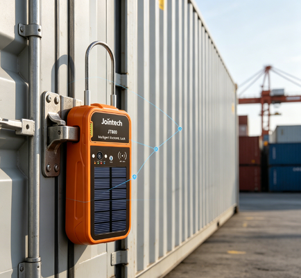 Jointech JT800 Zonne-AI-slot Real-time Cargo GPS Tracker hangslot